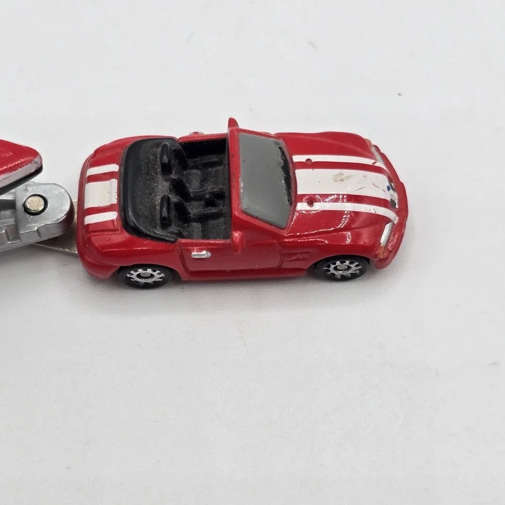 Vtg Micro Machines Mattel 1997 Speed Boat‎ & Car Hauler Red Hot Wheels